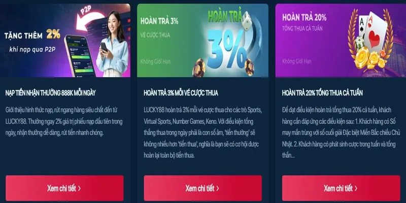 Hoàn trả tiền cược bắn cá hàng tuần tại 18win1